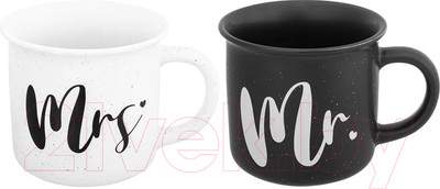 Посуда для горячих напитков Elan Gallery Mrs. and Mr. / 880123