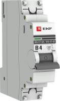 Выключатель автоматический EKF 1P 4А (В) 4.5kA ВА 47-63 / mcb4763-1-04B-pro