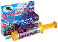 Гель от насекомых Великий воин От тараканов