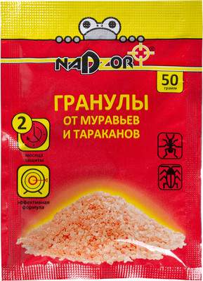 Гранулы от насекомых Nadzor GRAN123 от муравьев
