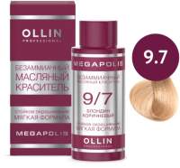 Масло для окрашивания волос Ollin Professional Megapolis Безаммиачное 9/7
