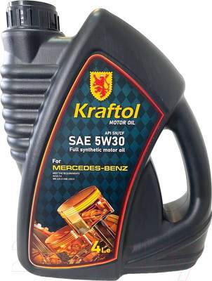 Моторные масла Kraftol MB C4 5W30 / 3888