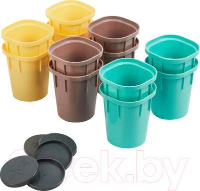Набор горшков для рассады Ingreen IG604410998