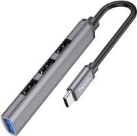 Док-станции, репликаторы Hoco HB26 Type-C на 4 (USB3.0+USB2.0x3)