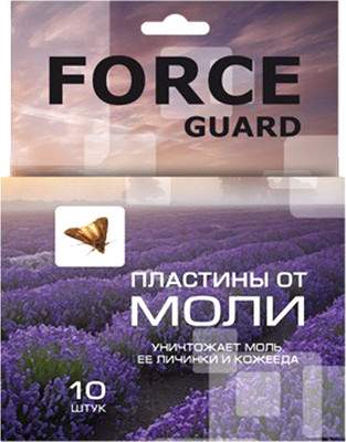 Средства от насекомых Force Guard 10шт