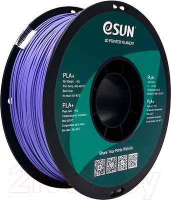 Пластик для 3D-печати eSUN PLA+ / PLA+175VP1