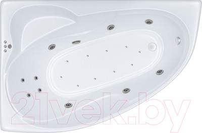 Ванна акриловая Triton Николь 160x100 R Люкс Flat
