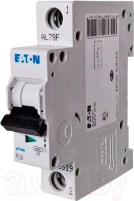 Выключатель автоматический Eaton PL6 1P 2А С 6кА 1M / 286528