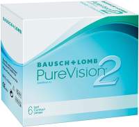 Комплект контактных линз PureVision 2 Sph-2.25 R8.6