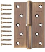 Петли дверные Apecs 120x80-B-Steel-AB-R