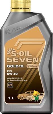 Моторные масла S-Oil Seven Gold №9 C3 5W40 / E107761