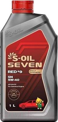 Моторные масла S-Oil Seven Red №9 SN 5W40 / E107618