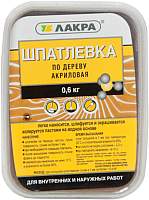 Шпатлевка готовая Лакра По дереву
