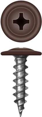 Саморез Admiral МЦП Острый 4.2х19мм RAL 8017