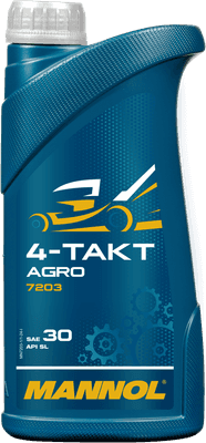 Моторное масло Mannol 4-Takt Agro SAE 30 / MN7203-1