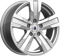 Литой диск K&K Висмут (КС100) 16x7" 5х100мм DIA 57.1мм ET 35мм Дарк платинум