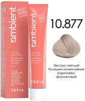 Крем-краска для волос Tefia Ambient Перманентная 10.877