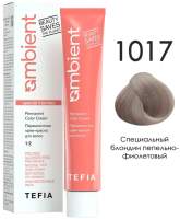 Крем-краска для волос Tefia Ambient Перманентная 1017