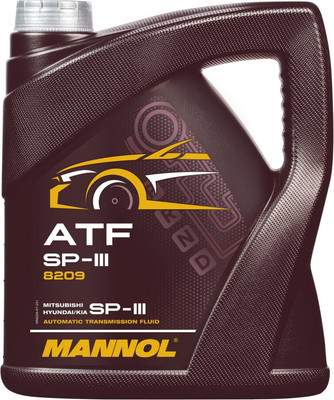 Трансмиссионное масло Mannol OEM ATF SP-III / MN8209-4