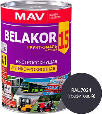 Краски, эмали MAV Belakor 15