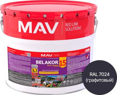 Краски, эмали MAV Belakor 15
