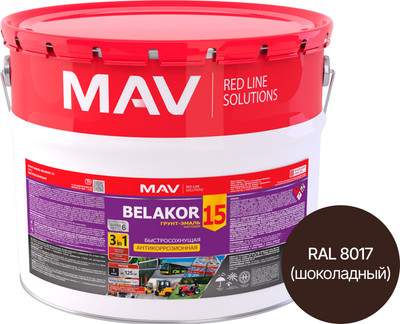 Грунт-эмаль MAV Belakor 15