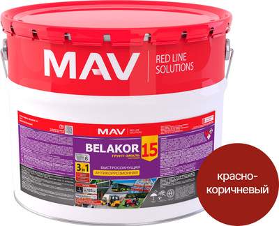 Грунт-эмаль MAV Belakor 15