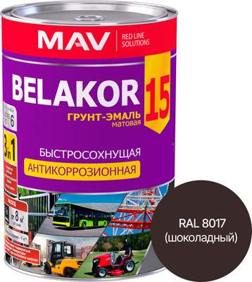 Грунт-эмаль MAV Belakor 15