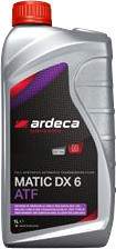 Трансмиссионное масло Ardeca Matic DX6 / P41141-ARD001