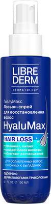 Лосьон для волос Librederm HyaluMax Гиалуроновый для восстановления волос по всей длине