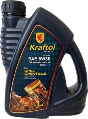 Моторное масло Kraftol 5W30 Opel SN/CF C3 / 4113