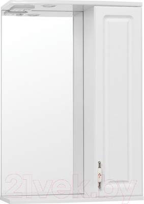 Шкаф с зеркалом для ванной Style Line Олеандр-2 55