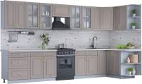 Кухонный гарнитур Interline Мила Шато 1.5x3.7 правая