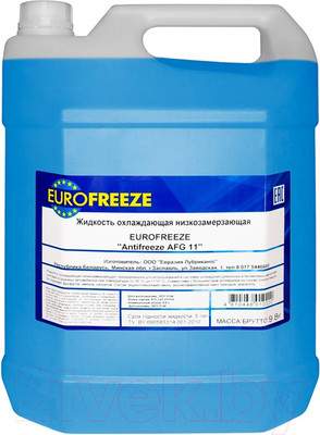 Охлаждающие жидкости Eurofreeze AFG 11 -35C / 52293
