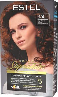 Крем-краска для волос Estel Color Signature 6/4