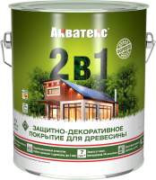 Защитно-декоративный состав Акватекс 2в1