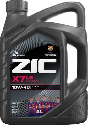Моторное масло ZIC X7 LS 10W40 / 162620