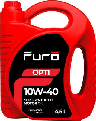 Моторные масла Furo Opti 10W40 / 10W40FR013