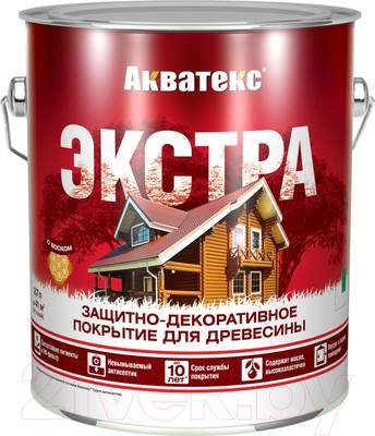 Защитно-декоративный состав Акватекс Экстра