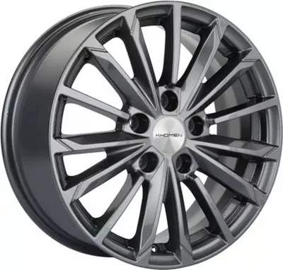 Литой диск Khomen KHW1611 Octavia A7 16x6.5" 5х112мм DIA 57.1мм ET 46мм Gray
