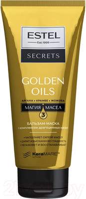 Бальзам для волос Estel Secrets Golden Oils с комплексом драгоценных масел