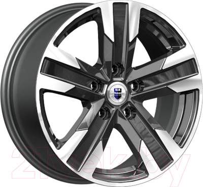 Литой диск K&K Висмут 16x7" 5х112мм DIA 66.6мм ET 45мм Алмаз черный