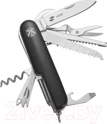 Нож швейцарский STINGER FK-K5012ALLB