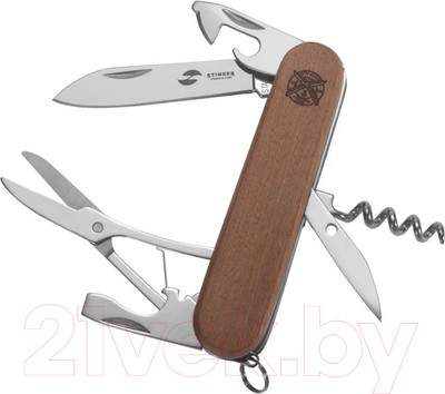 Нож швейцарский STINGER FK-K5019-6P