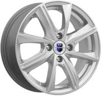 Литой диск K&K Арнар 15x6" 4х100мм DIA 67.1мм ET 45мм Сильвер