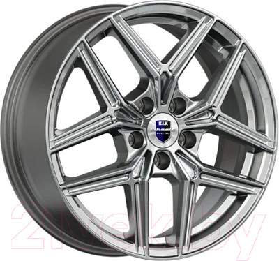 Литой диск K&K Юнион 17x7 5х108мм DIA 67.1мм ET 42мм Дарк платинум