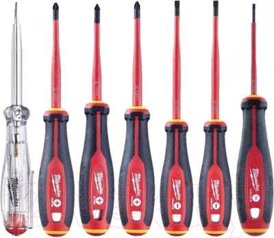Отвертки, наборы отверток Milwaukee VDE SL/PZ/PH / 4932478738