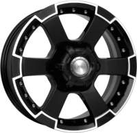 Литой диск K&K М56 (КС593) 16x7" 6x139.7мм DIA 67.1мм ET 38мм Алмаз черный