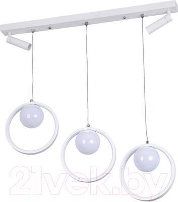 Потолочный светильник LED4U L7103-5 WТ
