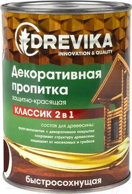 Пропитка для дерева Drevika 750мл